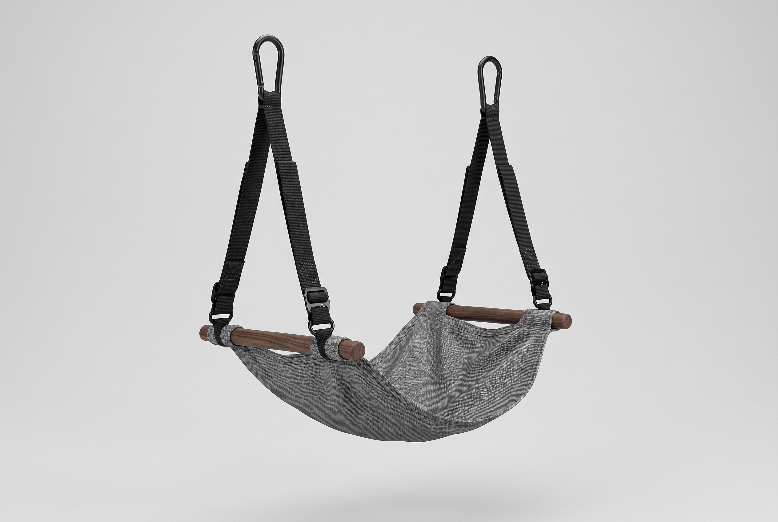 Foot hammock sling under a desk