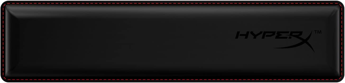 HyperX Wrist Rest Tenkeyless in black sized for compact keyboards