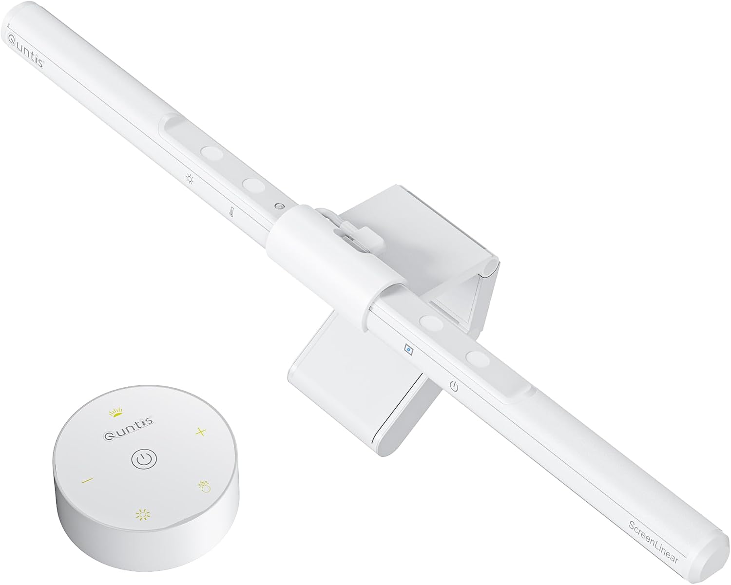 Quntis Monitor Light Bar Pro white monitor light bar with control remote