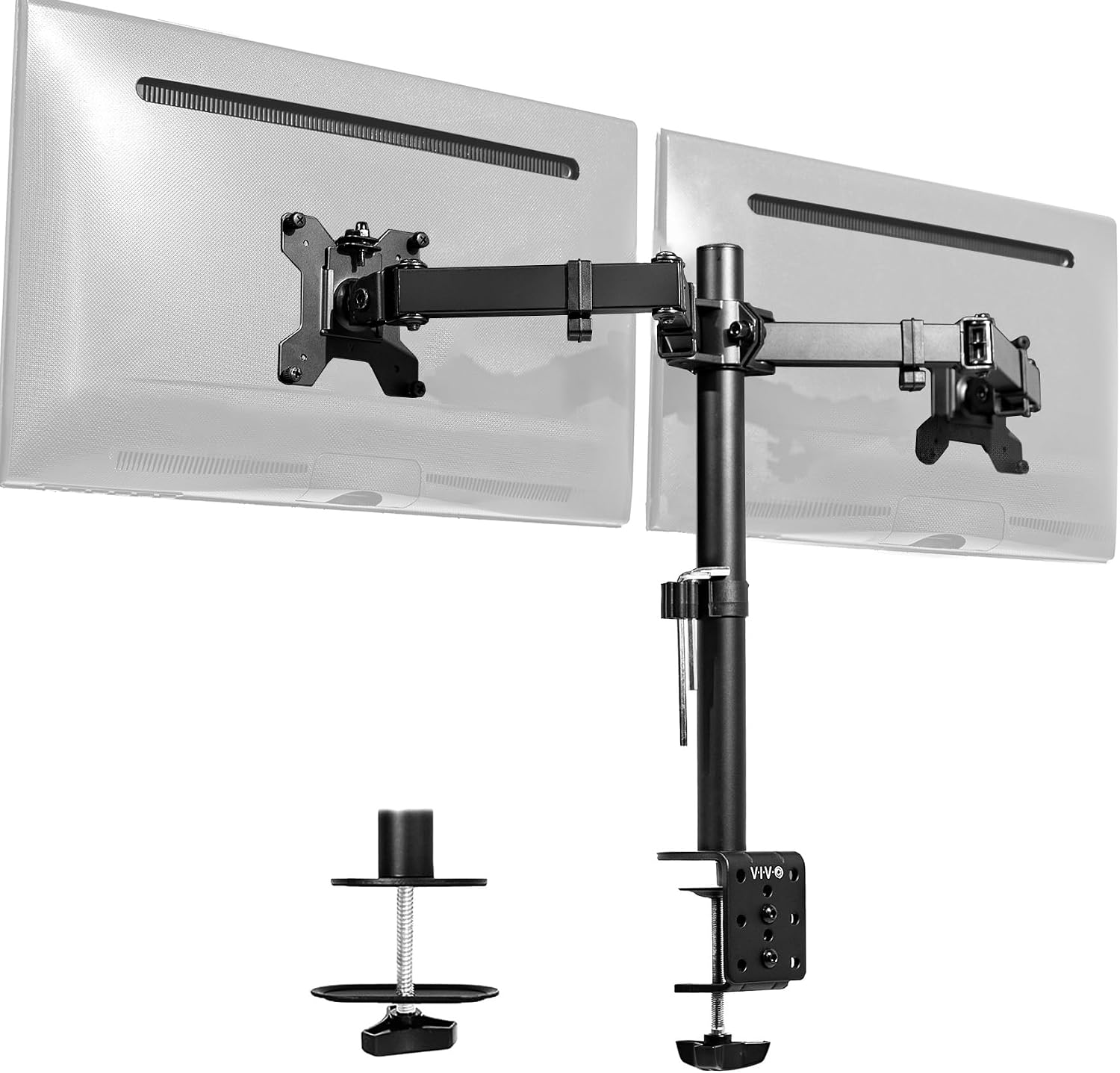 Best Dual Monitor Setup for Small Desks (2026): 5 Picks That Fit a Tight Workspace